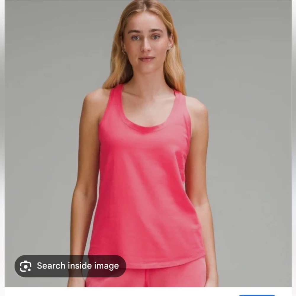 Lululemon Love Tank in Glaze Pink, Size 8